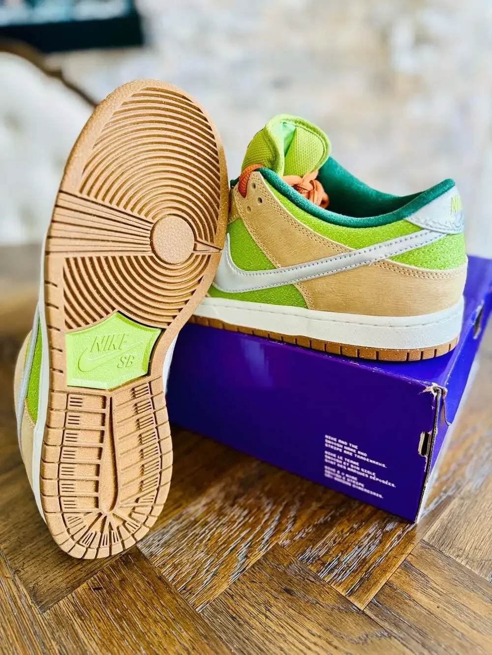 Nike SB Dunk Low 'Escargot' Sneakers (FQ7585-200) NEW w/ Box Size 11.5 men